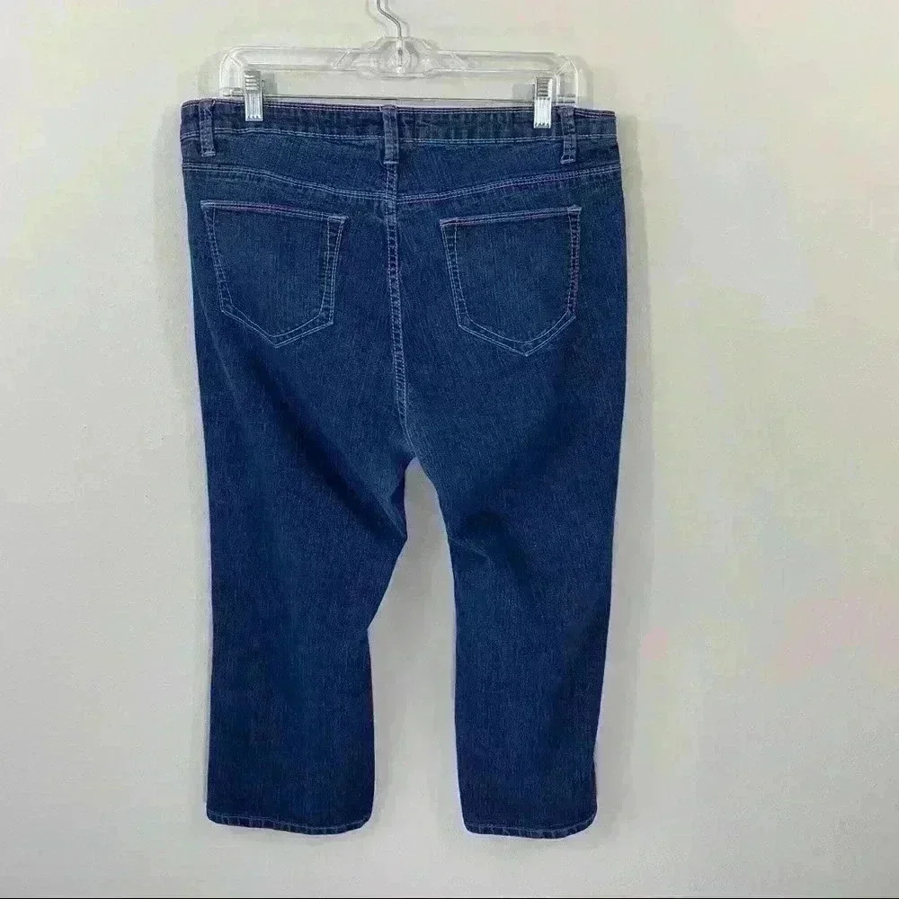 Ashley Stewart crop jeans - Picture 3 of 3